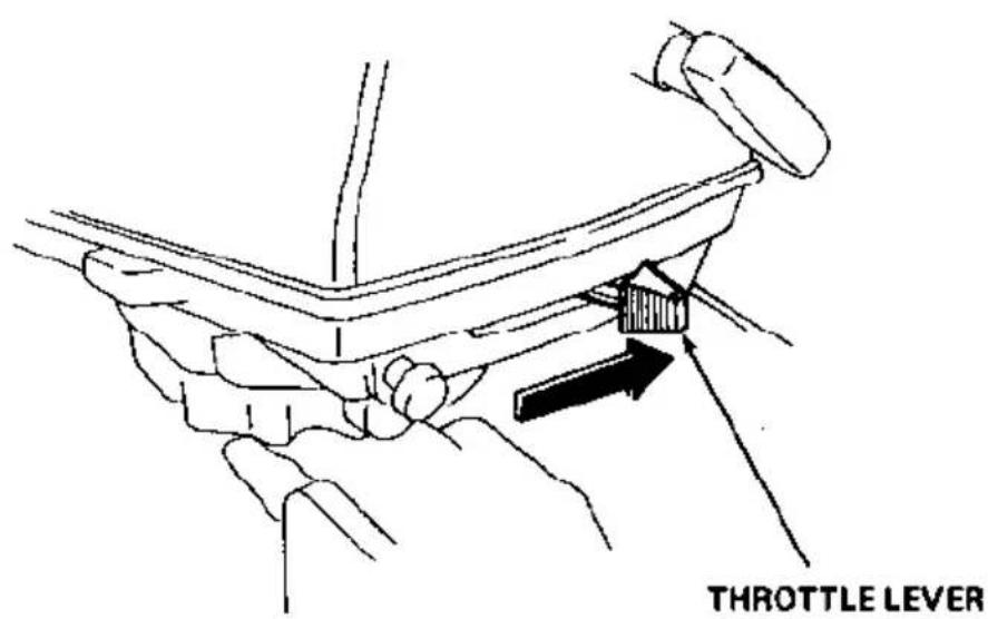 THROTTLE LEVER