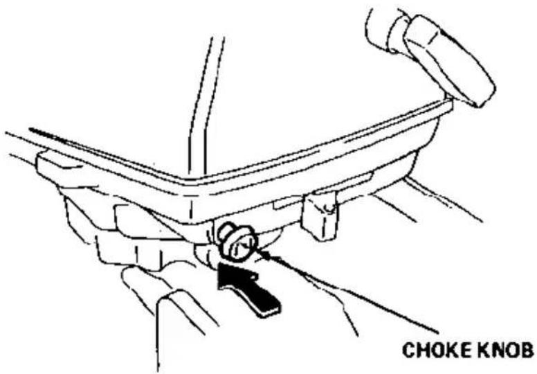 CHOKE KNOB