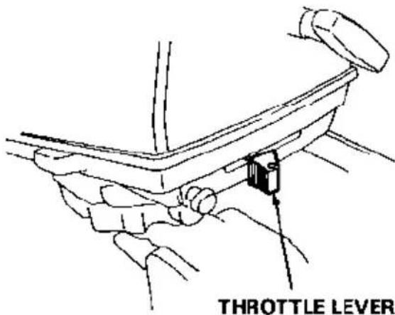 THROTTLE LEVER