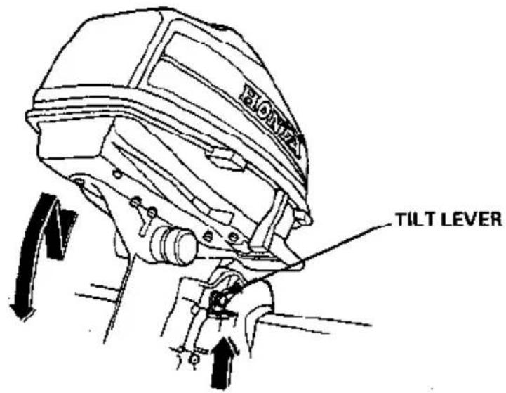 HONDA TILT LEVER