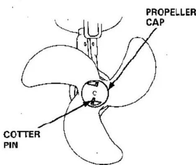 PROPELLER CAP COTTER PIN