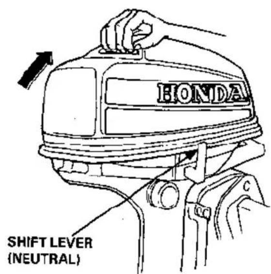 HONDA SHIFT LEVER (NEUTRAL)