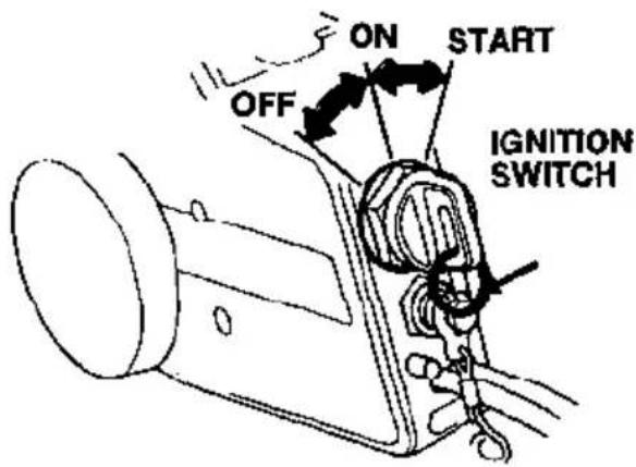 ON START OFF IGNITION SWITCH