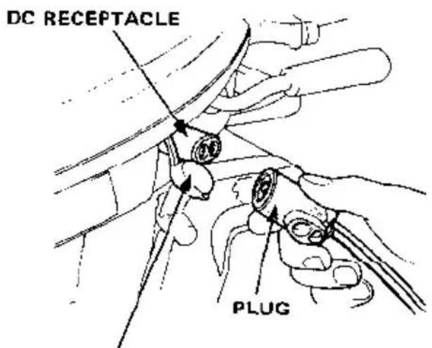 DC RECEPTACLE PLUG