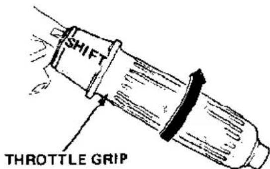 SHIFT THROTTLE GRIP