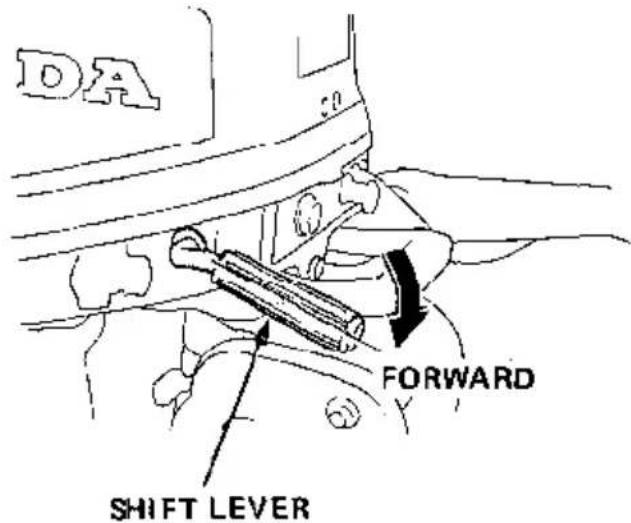 DA FORWARD SHIFT LEVER