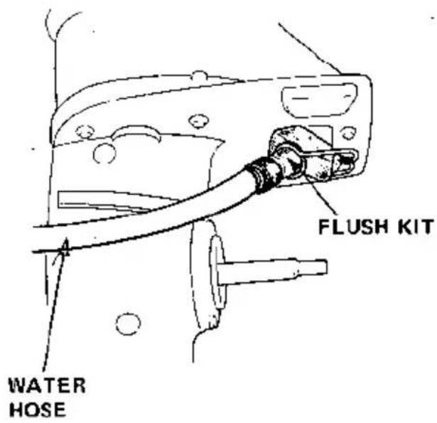 WATER HOSE FLUSH KIT