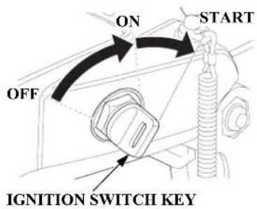 ON START OFF IGNITION SWITCH KEY