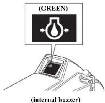 (GREEN) (internal buzzer)