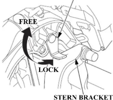 FREE LOCK STERN BRACKET