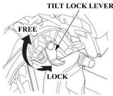 TILT LOCK LEVER FREE LOCK