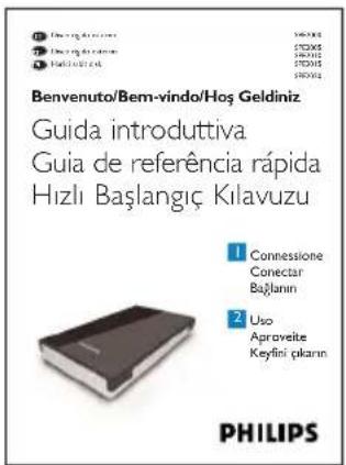 Benvenuto/Bem-vindo/Hoş Geldiniz Guida introduttiva Guia de referência rápida Hizli Başlangıç Kilavuzu 1 Connessione Conectar Bağlanın 2 Uso Aproveite Keyfini qiğlann PHILIPS