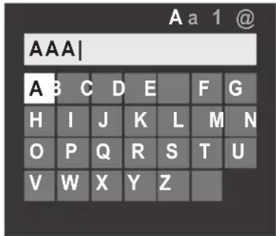 TOSHIBA 40WL768 - Pour saisir du texte à l'aide du clavier virtuel : - 1