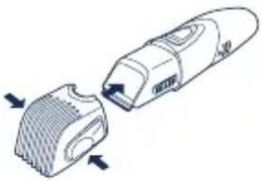 PANASONIC ER2403K - ▶ Raser votre moustache - 1