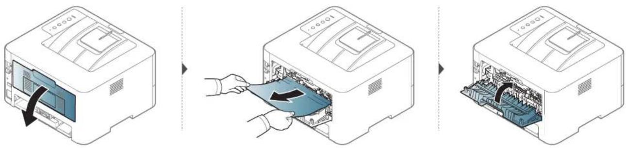 SAMSUNG M2625D - Résolution des bourrages papier - 1