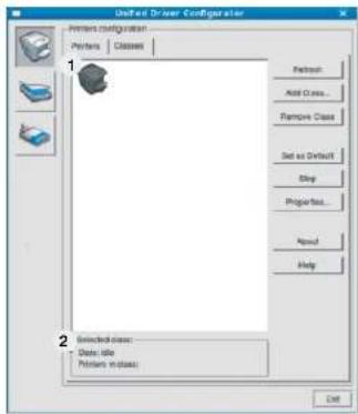 SAMSUNG M2625D - Onglet Classes - 1