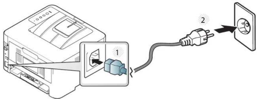 SAMSUNG M2625D - Mise en marche de l'appareil - 1