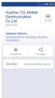 ALCATEL One Touch POP C1 - Comment attribuer (ou supprimer) une étoile à 9.3.1 un lieu - 1