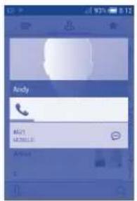 ALCATEL One Touch POP C1 - Utiliser les Liens rapides Android - 1