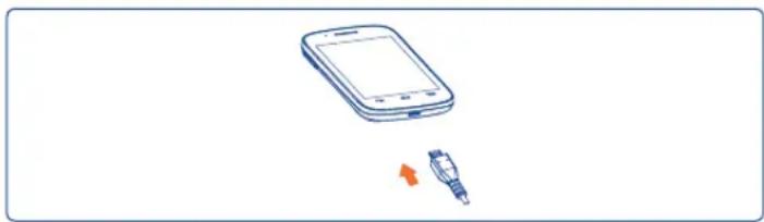 ALCATEL One Touch POP C1 - Charger la batterie - 1