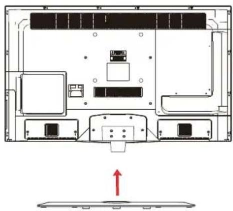 HAIER LET42T1000HF - Installation du pied - 1