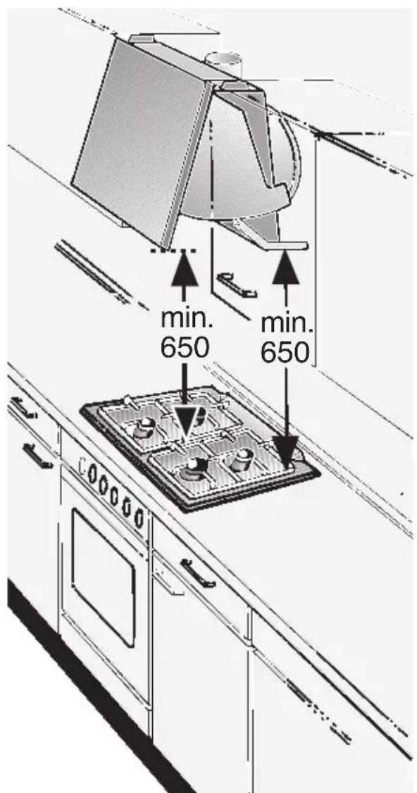 Diagram showing two labeled switches or buttons with icons, one labeled '1' and the other '2', mounted on a curved surface.