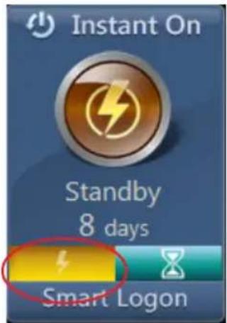 Instant On Standby 8 days Smart Logon