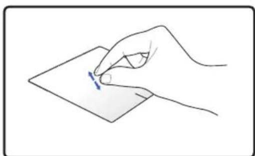 ASUS K56CM - Touchpad usage illustrations - 11