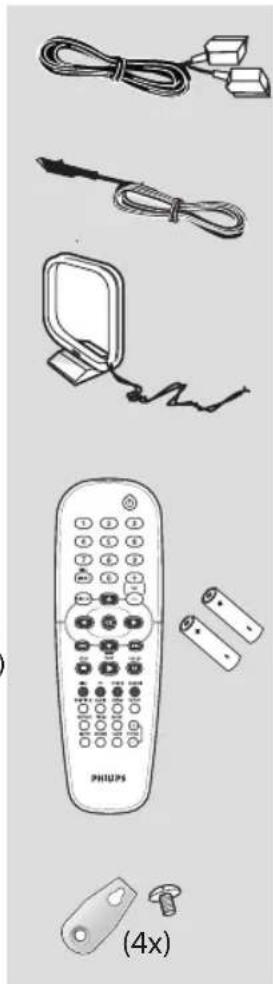 PHILIPS HTS3500S - Accessoires fournis - 1