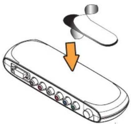 IMPORTANT! Si vous souhaitez fixer le lecteur de DVD et le Système de haut-parleurs SonoWave au mur, consultez la page suivante avant de procéder aux connexions. Déployez l'antenne FM et fixez-la au mur de manière à obtenir une réception optimale. Vers la prise secteur Étiquette rouge Étiquette blanche Veillez à insérer complètement cette portion du câble dans la prise. Vers la prise secteur Front L FRONT R Pour débrancher le câble, appuyez sur la languette, puis retirez le câble. Vers le téléviseur Exemple de panneau arrière de téléviseur DEPRESENT HT. AU 1 OUT IN VIDEO S-MODI AUDIO SCART IN