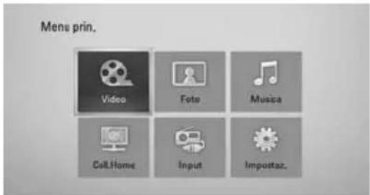 Mens prin. Video Foto Musica CollHome Input Importaz.