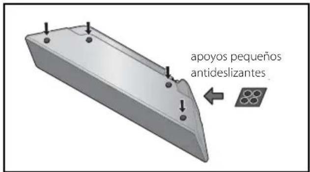 apoyos pequeños antideslizantes