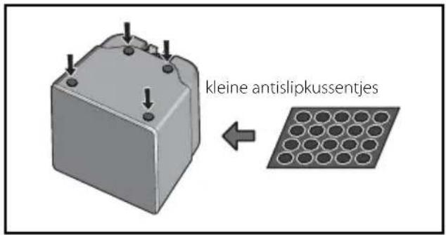 kleine antislipkussentjes