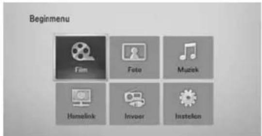 Beginmenu Film Foto Muziek Harnelink Invoor Instellen