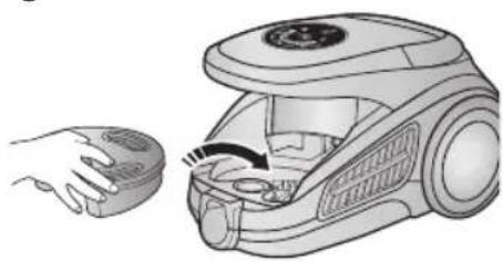 SAMSUNG SC9540 - 4-4. CLEANING THE DUST PACK - 9