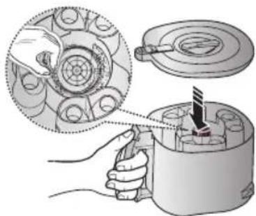 SAMSUNG SC9540 - STAUBBEHÄLTER ENTLEEREN - 5