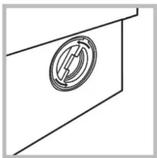 INDESIT IWD 7125 B - Pompanın temizlenmesi - 2