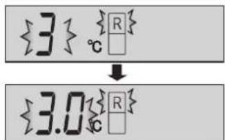 {3} ℃ ↓ {3.0} ℃