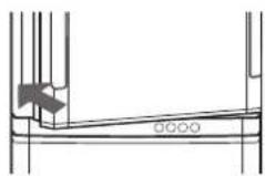 SHARP SJ-RP320TBK - Bij het sluiten van de deur - 1