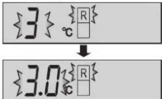 {3} {R} ↓ {3.0} {R}