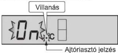 Villanás 0n Ajtóriasztó jelzés
