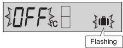 OFF c Flashing