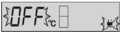 OFF °C