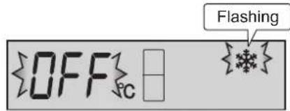 OFF c Flashing