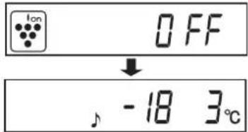 OFF ↓ -18 3℃
