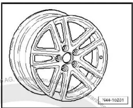 VOLKSWAGEN Polo (1995) - 6^1 / 2J× 16 - 4