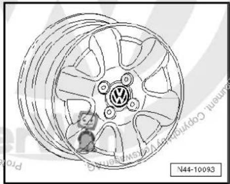 VOLKSWAGEN Polo (1995) - 6 J x 15 - 7