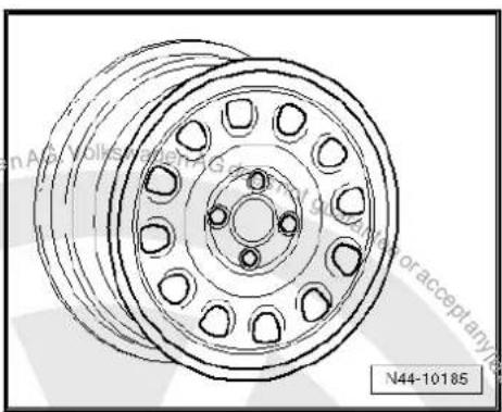 VOLKSWAGEN Polo (1995) - 6 J x 14 - 8