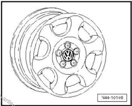 VOLKSWAGEN Polo (1995) - 6^1/_2 J x 16 - 19
