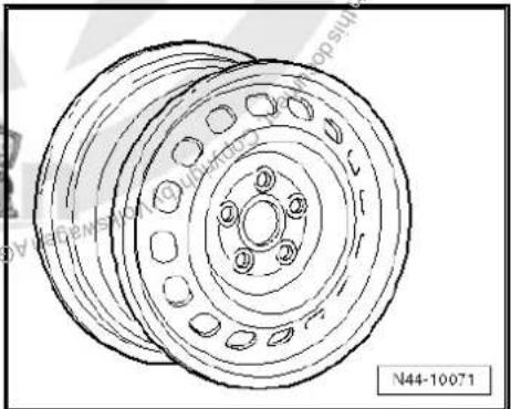 VOLKSWAGEN Polo (1995) - Winter wheels - 1